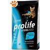 Prolife Cat Sterilised Grainfree Sensitive Adult Sogliola e Riso - Sacco Da 400 Gr