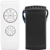 Haofy Telecomando Wireless, Ventilatore da Soffitto con Luce e Telecomando, 4 tempi, 3 velocità