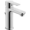 Duravit D-Code Mitigeur monocommandé pour lavabo M FreshStart et Minusflow, avec garniture d'écoulement, DC1023001010, DC1023001010, Colorazione: Cromo lucido