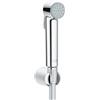 GROHE Tempesta Trigger Spray Set Doccia Completo (1 getto a pistola, grilletto per controllo preciso, SpeedClean anticalcare, flessibile antitorcitura), Cromo, 26352000
