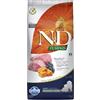 FARMINA N&D Farmina Crocchette Per Cani N&D PUMPKIN PUPPY MEDIUM MAXI AGNELLO E MIRTILLO 12 Kg Prezzo x 2 unità