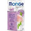 MONGE BUSTE SUPREME STERILISED Tonno con Sogliola e Piselli 80 Gr Prezzo x 6 unità
