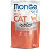 MONGE GRILL BUSTE KITTEN SALMONE 85GR Prezzo x 6 unità