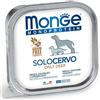 MONGE MONOPROTEICO 100% SOLO CERVO 150GR Prezzo x 6 unità