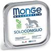 MONGE MONOPROTEICO 100% SOLO CONIGLIO 150GR Prezzo x 24 unità