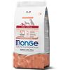 Monge Natural Superpremium Mini Puppy and Junior Monoprotein Salmone con Riso 7,5 kg Prezzo x 2 unità