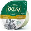 Oasy Umido Gatto More Love - TONNO CON VERDURE Cup 70 gr Prezzo x 24 unità