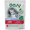 Oasy Umido Gatto Bocconcini ADULT AGNELLO Busta 85 gr Prezzo x 12 unità
