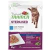 NATURAL TRAINER Trainer Natural Gatto Adult sterilizzato Tonno BUSTA 85gr Prezzo x 12 unità