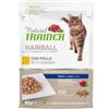 NATURAL TRAINER Trainer Natural Gatto Hairball Pollo - Busta Umida Anti Boli di Pelo - 85g Prezzo x 6 unità