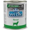 VET LIFE FARMINA VET LIFE NATURAL DIET DOG RENAL 300 gr Prezzo x 6 unità