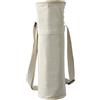 Borsa termica per bottiglie in cotone riciclato 270 g/m2 Eugene personalizzate o neutre