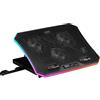 Mars Gaming MNBC6 Base Refrigeradora RGB para Portátiles hasta 19'' + Stand XL