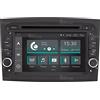 Jf Sound car audio system Autoradio Custom Fit per Fiat Doblò Android GPS Bluetooth WiFi Dab USB Full HD Touchscreen Display 7