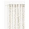 Westwing Collection Set di 2 tende semitrasparenti con multibanda Lidia, larg. 140 cm -
