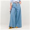 Mood Atelier Jeans a palazzo con vita elasticata dietro