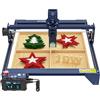 ATOMSTACK A10 PRO Macchina per incisione laser, 10 W incisore laser, taglio laser CNC ad alta precisione con effetto 50 W, messa a fuoco laser 0,08 mm, area ampia 410 x 400 mm