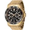 Invicta Orologio Analogico al Quarzo Uomo con Cinturino in Acciaio Inossidabile 46995