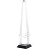 ABHIKA Obelisco Decorazione in Cristallo 57cm