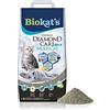 Biokat's Diamond Care MultiCat Fresh mit Duft - Feine Katzenstreu mit Aktivkohle speziell für Mehrkatzen-Haushalte - 1 Sack (1 x 8 L)