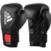 adidas Guanti da boxe Hybrid 250 Duo Lace da uomo, colore nero, 14 oz