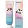 SILKDERMIS B Flat Belly Firming Cream - Skin Tightening & Cellulite Cream for Stomach, Thighs & Butt, Moisturizing Firming Lotion with Powerful Natural Ingredients , 120 ML