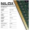 Nilox Memoria RAM 32 GB Tipologia DDR4 Velocità 2400 mhz 240 pin Dimm - NXR322400M1C17