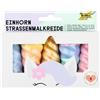 folia 380509 - Gesso Unicorno per Bambini, 5 Pezzi nei Colori dell'arcobaleno, Gesso Unicorno con Design a Corno