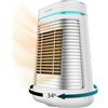 Cecotec Riscaldatore Ceramico da Tavolo ReadyWarm 1550 Max Ceramic Rotate Smart. 1500 W, Oscillazione, Display Digitale, Termostato Regolabile e 3 Modalità di Funzionamento, Bianco