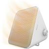 Cecotec Stufa Ceramica da Tavolo ReadyWarm 1500 Max Ceramic Design White. 1500 W, Termostato Regolabile e 3 Modalità di Funzionamento, Area di Copertura 15 m2