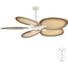 Cecotec - Ventilatori da Soffitto EnergySilence Aero 5200 Palm - 36 W, Diametro 132 cm, Telecomando, Timer Fino a 8 Ore, 6 Velocità, 5 Pale, Estate/Inverno, Design Regolabile