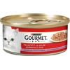 Gourmet Red Tocchetti e Trancetti per Gatto da 195 gr Gusto Trancetti di Sogliola Merluzzo e Verdure