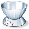 Beurer KS 54Bilancia da Cucina con Ciotola in Acciaio Inox