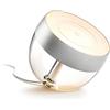 Philips Hue Lampada Smart da Tavolo Iris, Luce Bianca e Colorata, Bluetooth, 8.2W, Argento