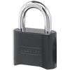 Master Lock 178D - Lucchetto a combinazione, 1 pezzo, colore: nero