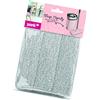 York Ricambio per Mocio Piatto HANDY - Panno in Microfibra con Fissaggio Speciale (Attacco Unilaterale) - Compatibile Solo con Sistema York Handy - Per Parquet e Piastrelle - 1 Pezzo