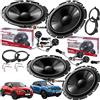 Pioneer Kit 8 Casse Altoparlanti Pioneer Anteriori e Posteriori per Nissan Juke F15 F16