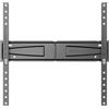 Meliconi FLATSTYLE FS400, Supporto TV Parete Fisso, Staffa per TV a Schermo Piatto da 40 a 65, Attacco VESA 200-300-400, Portata 50 Kg, Made in Italy, Nero