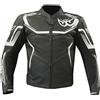 Berik Giubbotto Moto in Pelle Berik 2.0 LJ-9063 Air Syncro Nero Bi