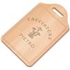 Maverton Tagliere rettangolare di legno incisione personalizzata - Battilardo con manico - Set per cucina - tagliere classico per aperitivi per uomo - 38 x 23 cm - Fungo