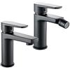 Ogomondo Miscelatori Bidet Lavabo Serie Africa Colore Nero