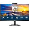 Philips PHILIPS MONITOR 23,8 LED IPS 16:9 FHD 1MS 300 CDM, HDMI/DP, PIVOT, USB-C, WEBCAM, MULTIMEDIALE 24E1N5300HE/75