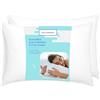 Falconieri Set di 2 Cuscini 40x60 Guanciali per Letto Morbidi e Confortevoli Ideali per Dormire Cuscino per Letto Matrimoniale e Singolo Antiacaro Lavabili in Lavatrice 100% Made in Italy