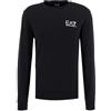 Emporio Armani Felpa Sweatshirt Uomo EA7 6ZPM52 PJ05Z (Nero, L)