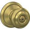 Schlage Georgian Dummy knob, F40 GEO 608