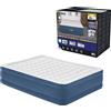 BESTWAY Airbed Alwayzaire Bicolor Azzurro/Grigio Matrimoniale Cm. 203x152x46