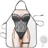 CHROMACRAFT 1 Grembiule alla Caviglia, 1 Gancio, Grembiule da Donna Sexy, Sciarpa Creativa, Interessante Grembiule da Cucina, Accessori per Scherzi da Forno E Barbecue