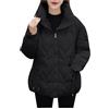 lozssnigzi Piumino Donna Invernali Cappotto Bomber Curvy Giacca Mezza Stagione In Cotone Piumino Calda Giubbotto Donna Invernale Leggero Giubbotto Corto Abbigliamento Donna Parka
