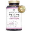 N2 Natural Nutrition Fermenti Lattici Probiotici Donna (50 Milioni UFC/17 Ceppi) Integratore Probiotici per Intestino, Vaginale, Urinaria e Ormonale. Mirtillo Rosso, Acido Folico. 60 Capsule. N2 Natural Nutrition
