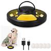 Longzhuo Trappola per Pulci, USB Trappola Cimici, Cattura Cimici con 5 Adesivi di Cattura, Trappola Dome per Pulci e Cimici adatto per Hotel, Ristoranti e Camere da Letto (Nero)